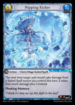 Image for Nipping Kicker (238) (Radiant Origins) - Grand Archive TCG