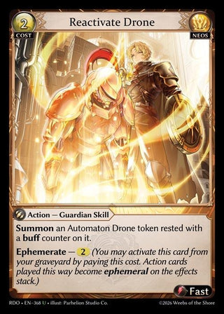 Image for Reactivate Drone (368) (Radiant Origins) - Grand Archive TCG