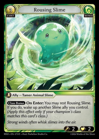 Image for Rousing Slime (275) (Radiant Origins) - Grand Archive TCG