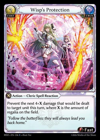 Image for Wisp's Protection (336) (Radiant Origins) - Grand Archive TCG