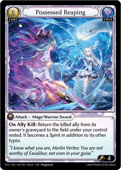 Image for Possessed Reaping (163) (Promotional Cards) - Grand Archive TCG