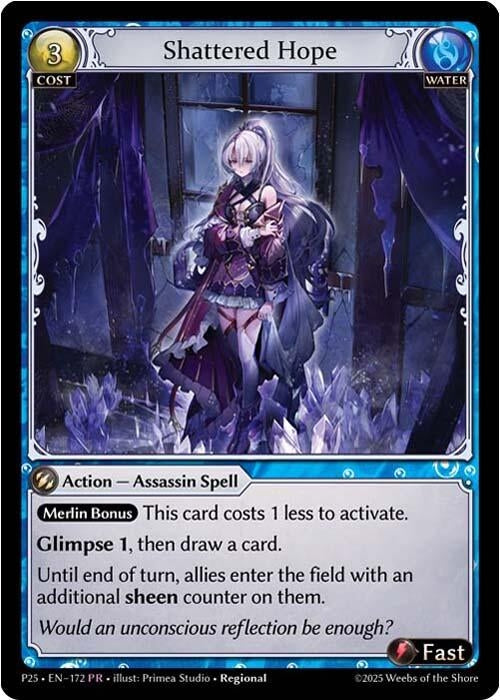 Image for Shattered Hope (172) (Promotional Cards) - Grand Archive TCG