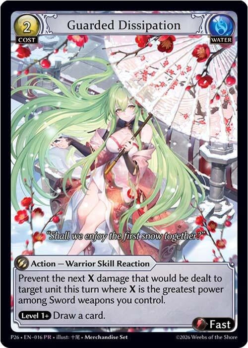 Image for Guarded Dissipation (016) (Promotional Cards) - Grand Archive TCG
