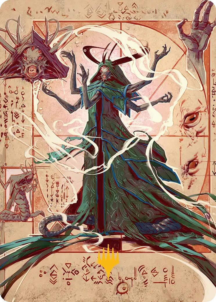 Image for Tragedy Feaster Art Card (Gold-Stamped Planeswalker Symbol) (30) (Secrets of Strixhaven) - Magic: The Gathering