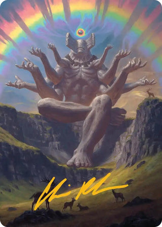 Image for Transcendent Archaic Art Card (Gold-Stamped Signature) (1) (Secrets of Strixhaven) - Magic: The Gathering