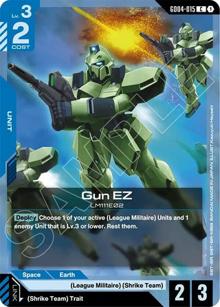 Image for Gun EZ (GD04-015) (Phantom Aria) - Gundam Card Game