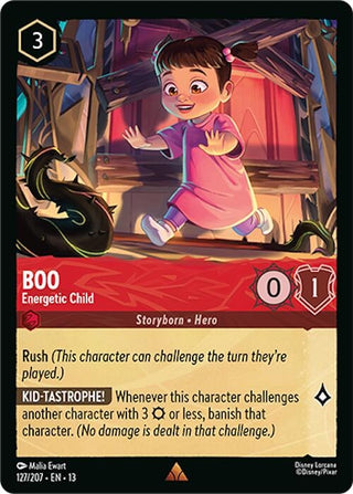 Image for Boo - Energetic Child (127/207) (Attack of the Vine!) - Disney Lorcana