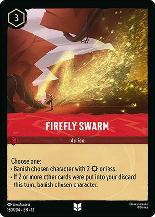 Image for Firefly Swarm (130/204) (Wilds Unknown) - Disney Lorcana