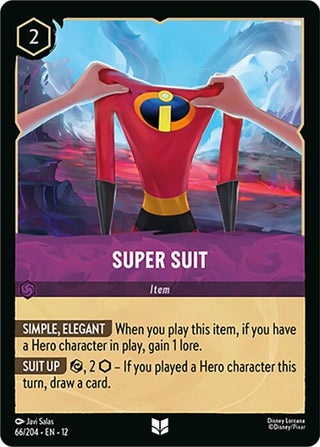Image for Super Suit (66/204) (Wilds Unknown) - Disney Lorcana