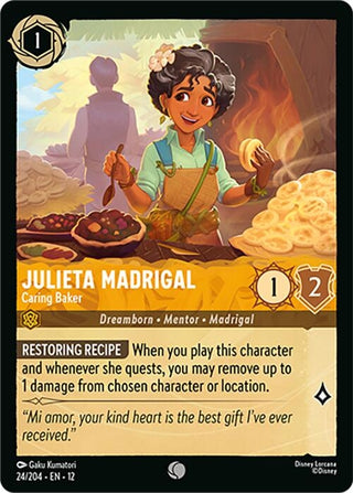 Image for Julieta Madrigal - Caring Baker (24/204) (Wilds Unknown) - Disney Lorcana