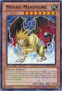 Mosaic Manticore (Mosaic Rare) (2073) (BP02) - YuGiOh Single