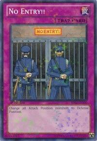 No Entry!! (Mosaic Rare) (2190) (BP02) - YuGiOh Single