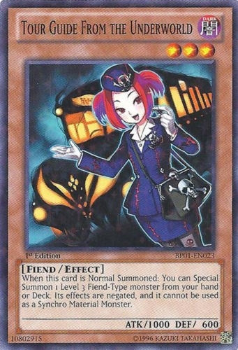 Tour Guide From the Underworld (Starfoil) (1023) (BP01) - YuGiOh Single