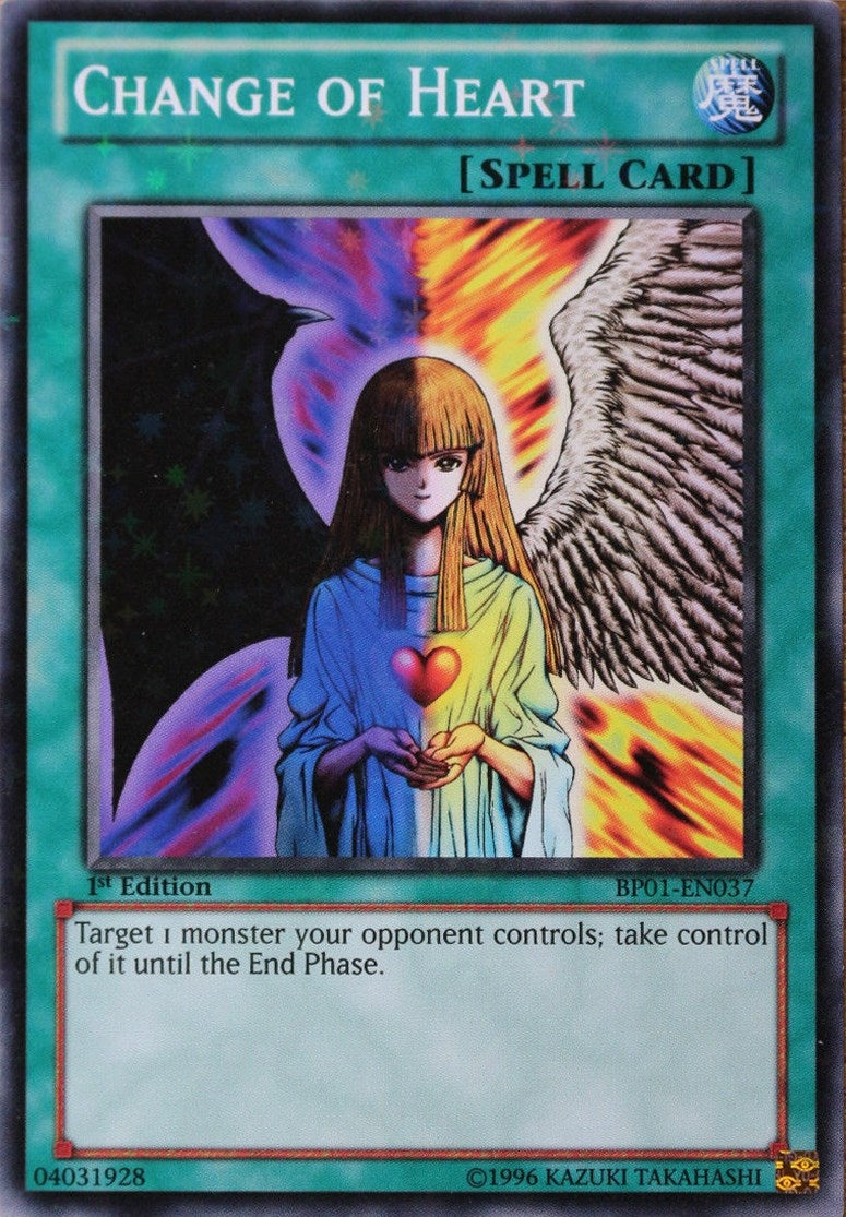 Change of Heart (Starfoil) (1037) (BP01) - YuGiOh Single