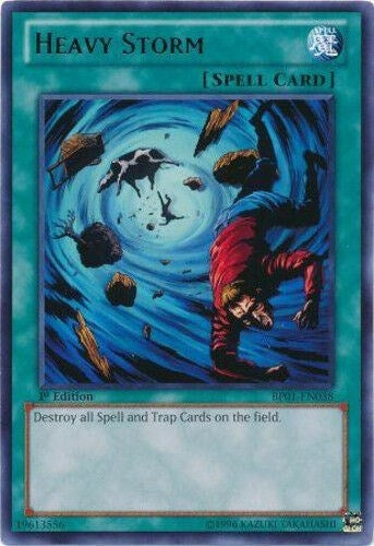 Heavy Storm (Starfoil) (1038) (BP01) - YuGiOh Single