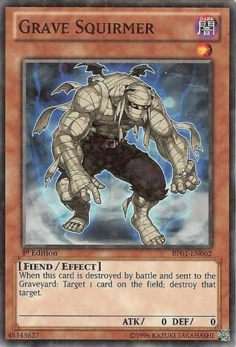 Grave Squirmer (Starfoil) (1062) (BP01) - YuGiOh Single