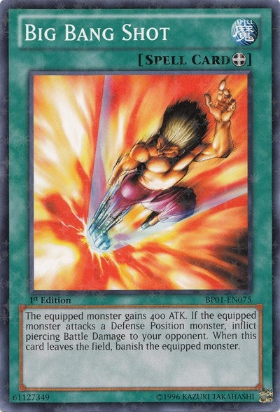 Big Bang Shot (Starfoil) (1075) (BP01) - YuGiOh Single