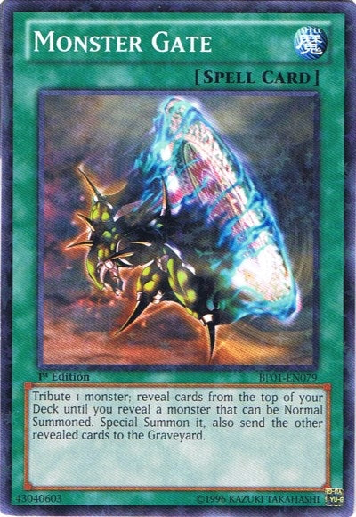 Monster Gate (Starfoil) (1079) (BP01) - YuGiOh Single