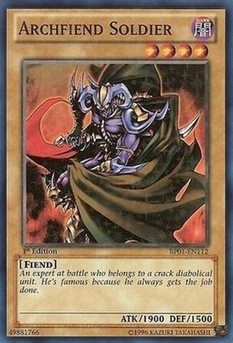 Archfiend Soldier (Starfoil) (1112) (BP01) - YuGiOh Single