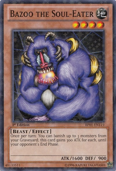 Bazoo the Soul-Eater (Starfoil) (1119) (BP01) - YuGiOh Single