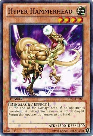 Hyper Hammerhead (Starfoil) (1185) (BP01) - YuGiOh Single