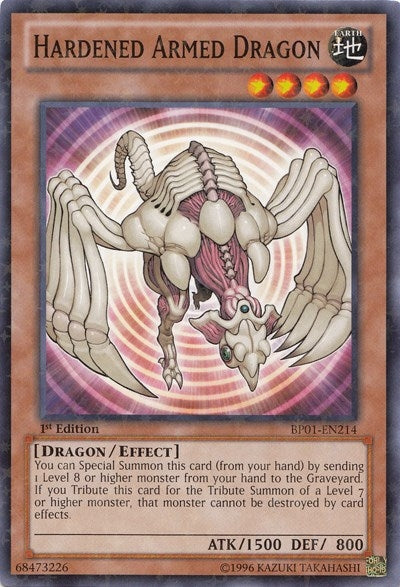 Hardened Armed Dragon (Starfoil) (1214) (BP01) - YuGiOh Single