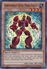 Chronomaly Aztec Mask Golem (1) (NUMH) - YuGiOh Single
