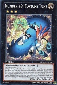 Number 49: Fortune Tune (29) (NUMH) - YuGiOh Single