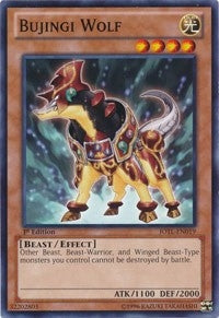 Bujingi Wolf (19) (JOTL) - YuGiOh Single