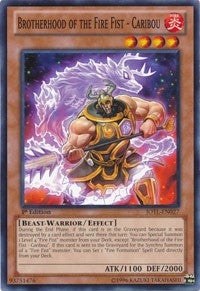 Brotherhood of the Fire Fist - Caribou (27) (JOTL) - YuGiOh Single