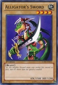 Alligator’s Sword (12) (LC04) - YuGiOh Single