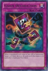 Chain Destruction (293) (LC04) - YuGiOh Single