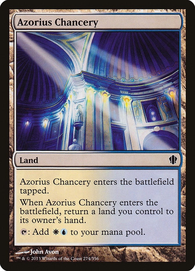 Image for Azorius Chancery (274) (Commander 2013) - Magic: The Gathering
