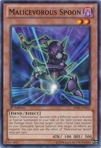 Malicevorous Spoon (3) (SHSP) - YuGiOh Single