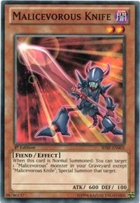 Malicevorous Knife (5) (SHSP) - YuGiOh Single