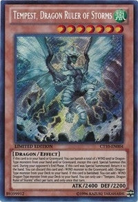 Tempest Dragon Ruler of Storms (10004) (CT10) - YuGiOh Single