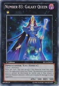 Number 83: Galaxy Queen (13028) - YuGiOh Single