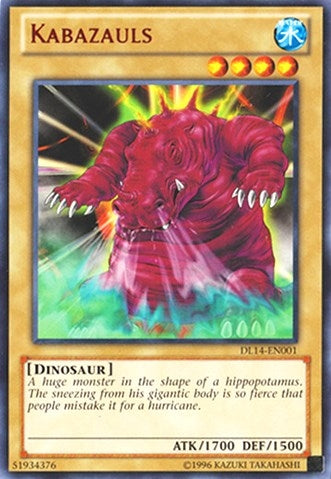Kabazauls (Red) (14001) - YuGiOh Single
