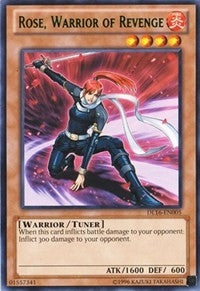 Rose Warrior of Revenge (Green) (16005) - YuGiOh Single