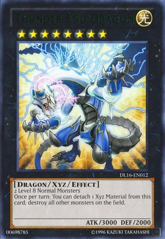 Thunder End Dragon (Green) (16012) - YuGiOh Single