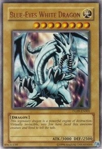 Blue-Eyes White Dragon (Bronze) (9001) - YuGiOh Single