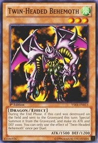 Twin-Headed Behemoth (13) (YSKR) - YuGiOh Single