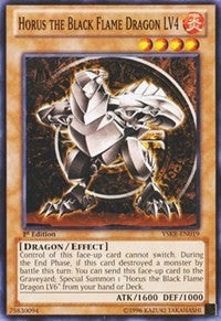 Horus the Black Flame Dragon LV4 (19) (YSKR) - YuGiOh Single