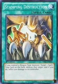 Stamping Destruction (34) (YSKR) - YuGiOh Single