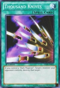 Thousand Knives (31) (YSYR) - YuGiOh Single