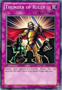Thunder of Ruler (1023) (AP01) - YuGiOh Single