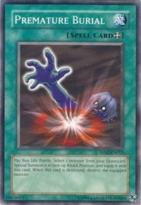 Premature Burial (2012) (RP02) - YuGiOh Single