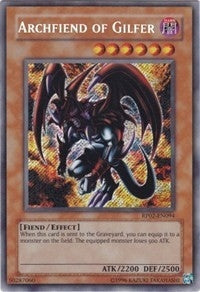 Archfiend of Gilfer (2094) (RP02) - YuGiOh Single