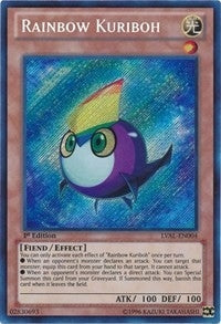 Rainbow Kuriboh (4) (LVAL) - YuGiOh Single