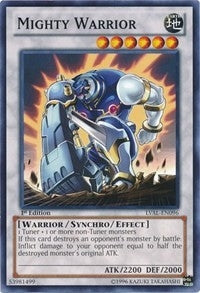 Mighty Warrior (96) (LVAL) - YuGiOh Single